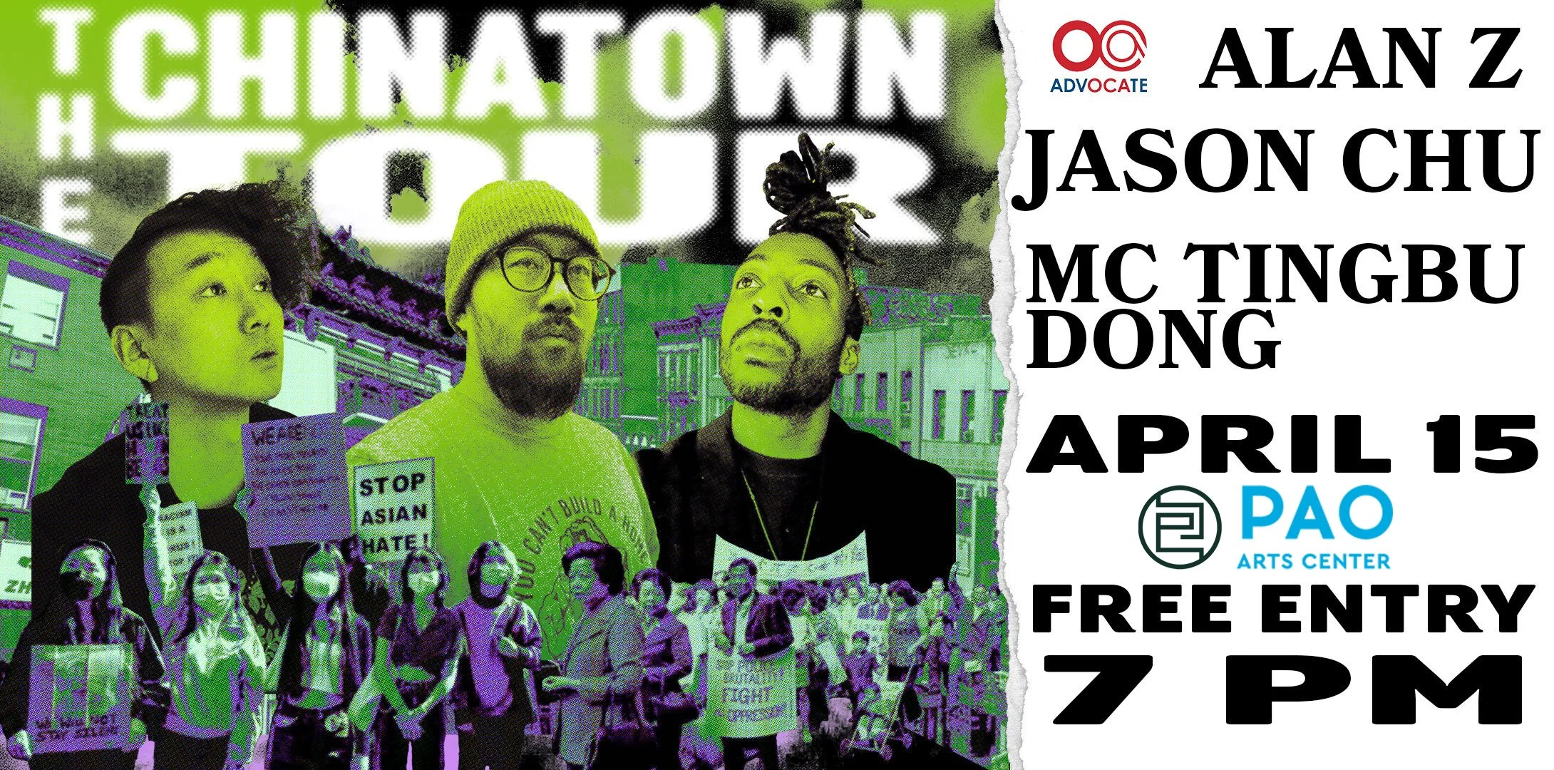 The Chinatown Tour” Rap Show — Pao Arts Center